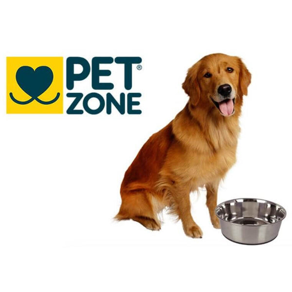 Pet Zone Deluxe Stainless Steel Bowl