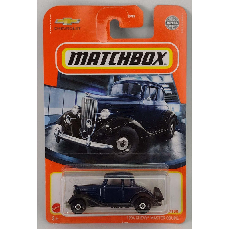 Matchbox Mainline 2022 Cars 1934 Chevy Master Coupe 71/100