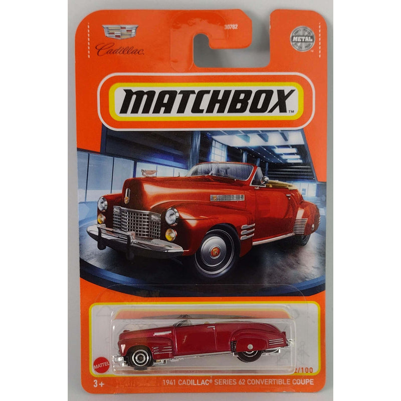 Matchbox Mainline 2022 Cars 1941 Cadillac Series 62 Convertible Coupe 62/100 HFP43