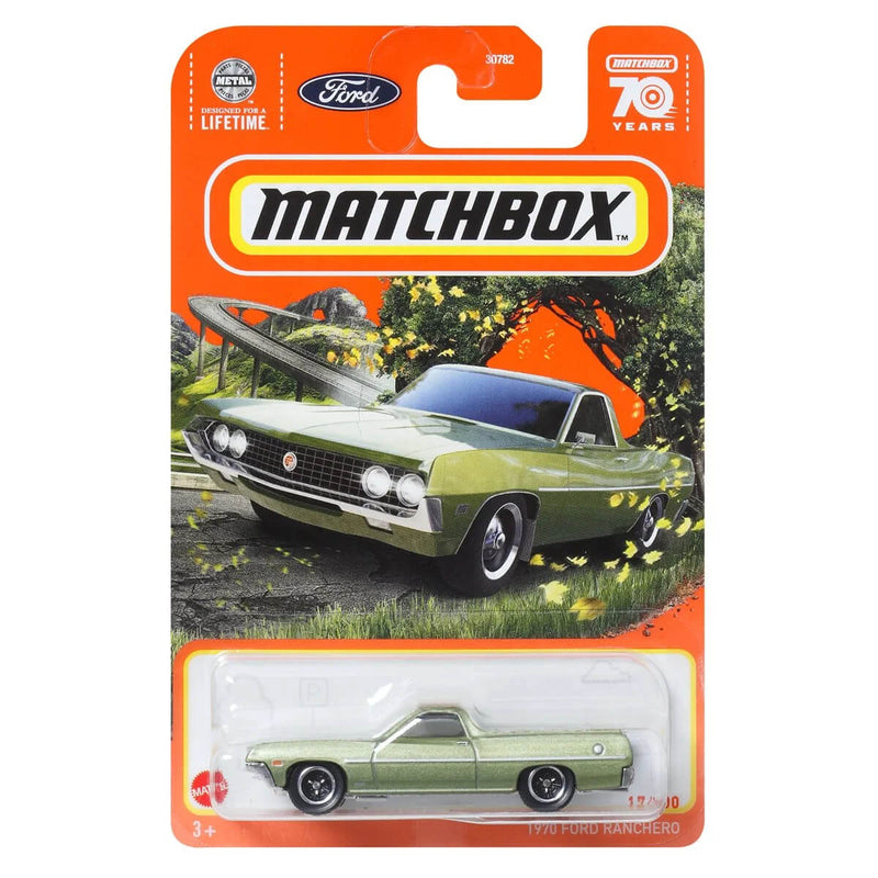 Matchbox 2023 Mainline Cars, 1970 Ford Ranchero