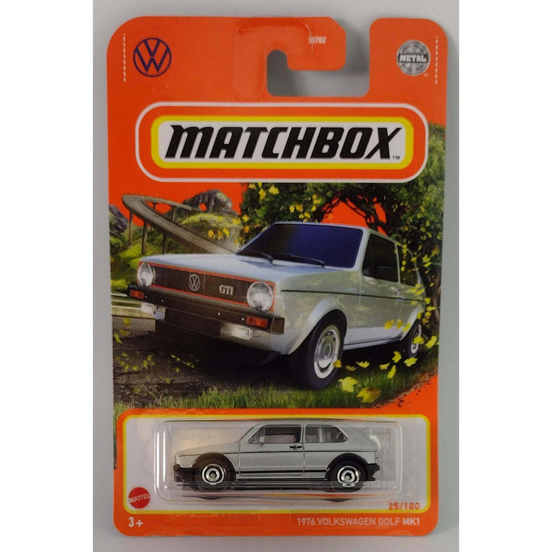 Matchbox Mainline 2022 Cars 1976 Volkswagen Golf MK1 25/100