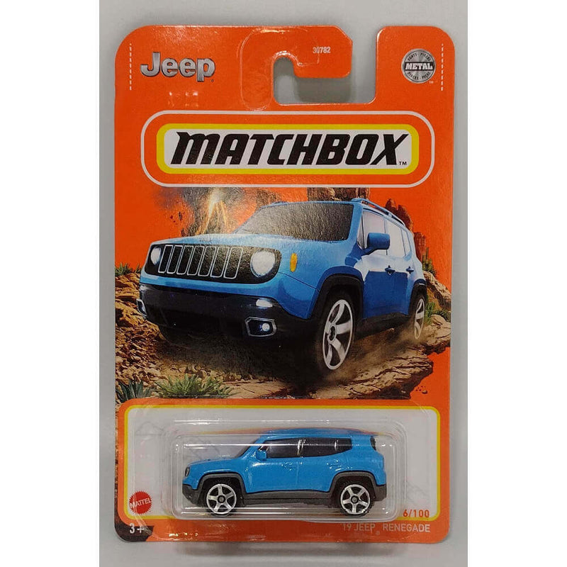 Matchbox Mainline 2022 Cars '19 Jeep Renegade 6/100 HFP36