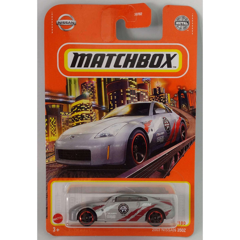 Matchbox Mainline 2022 Cars 2003 Nissan 350Z 13/100