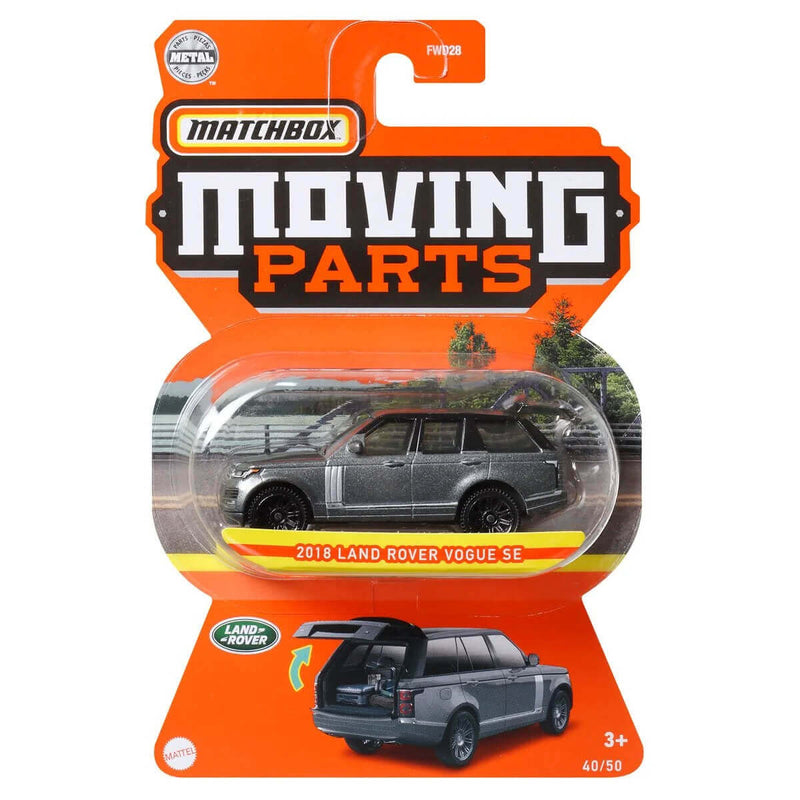 Matchbox Moving Parts 2022 Wave 5 Vehicles, 2018 Land Rover Vogue SE