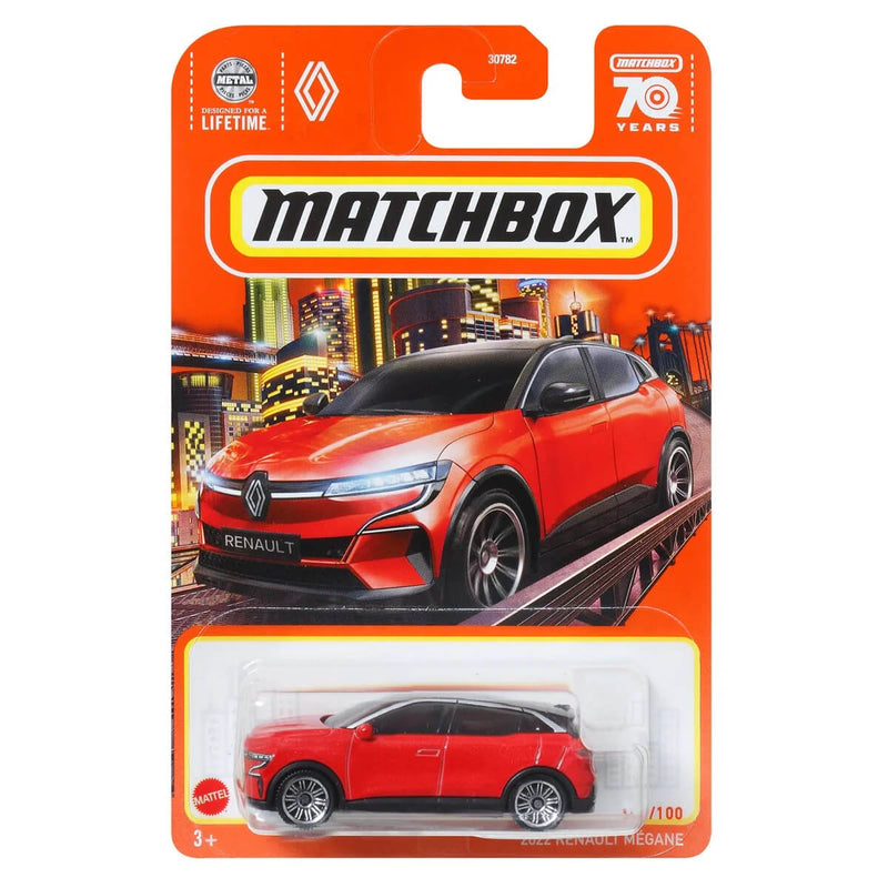 Matchbox 2023 Mainline Cars, 2022 Renault Megane