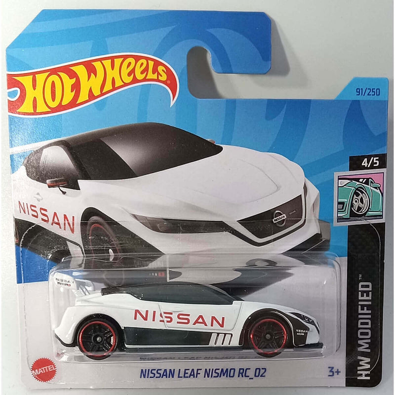 Hot Wheels 2023 Mainline HW Modified Series Cars (Short Card) Nissan Leaf Nismo RC_02 HKK50 4/5 91/250
