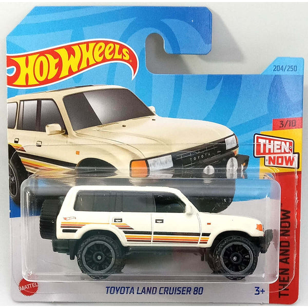 Hot Wheels 2023 Mainline Then and Now Series Cars (Short Card) Toyota Land Cruiser 80 HKJ41 3/10 204/250