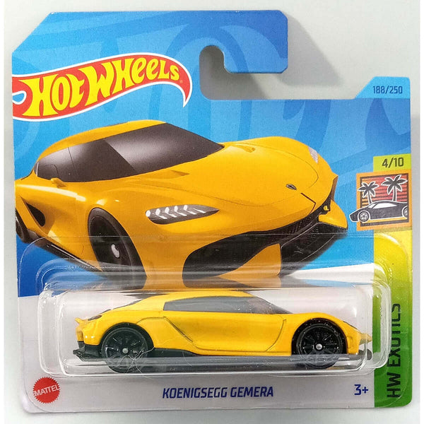 Hot Wheels 2023 Mainline HW Exotics Series Cars (Short Card) Koenigsegg Gemera HKH95 4/10 188/250