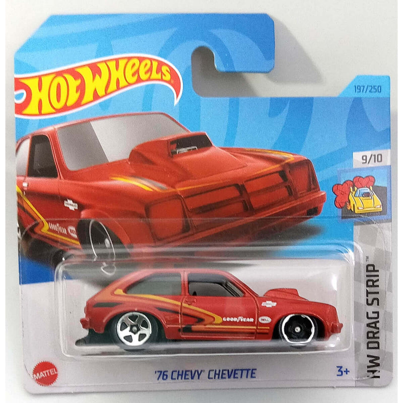 Hot Wheels 2023 Mainline HW Drag Strip Series Cars (Short Card) '76 Chevy Chevette HKH35 9/10 197/250