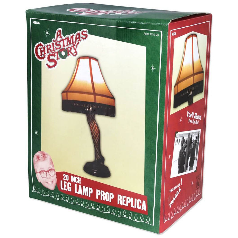 NECA A Christmas Story 20″ Leg Lamp Prop Replica in packaging