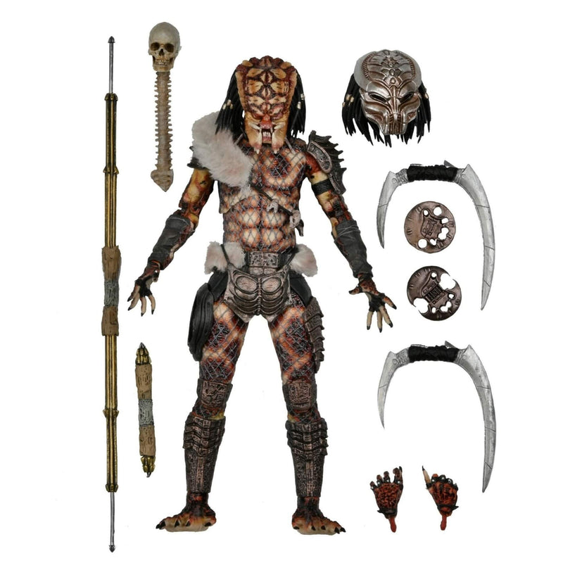 NECA Predator 2 Ultimate Snake Predator (30th Ann.) 7” Scale Action Figure, with accessories