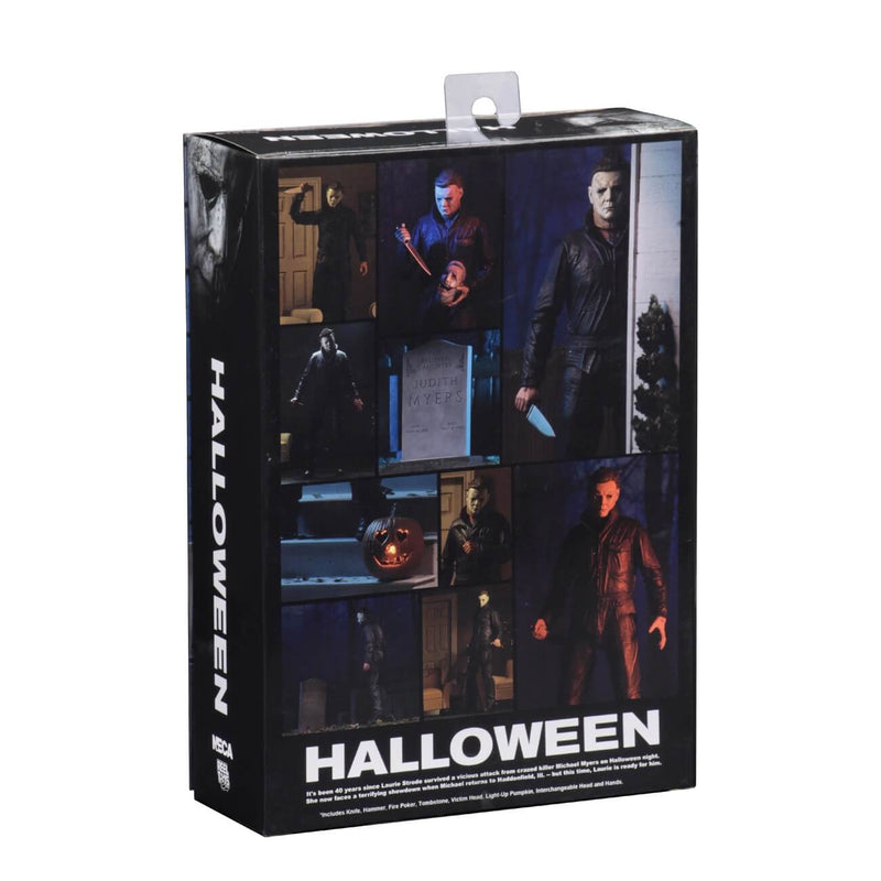NECA Halloween 2018 Ultimate Michael Myers 7" Scale Action Figure, packaging back