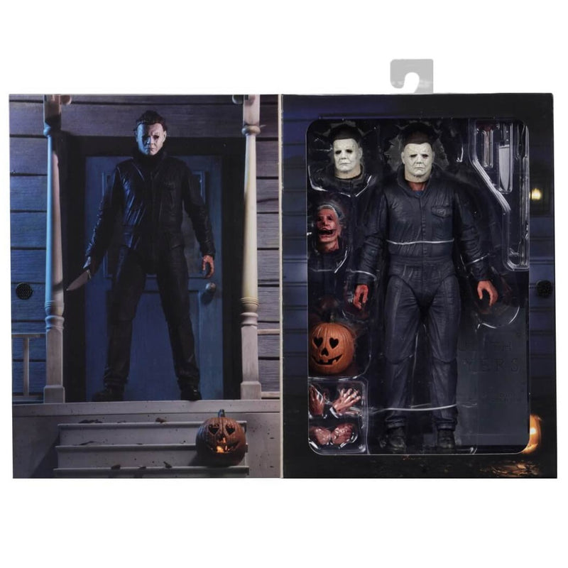 NECA Halloween 2018 Ultimate Michael Myers 7" Scale Action Figure, open flap packaging