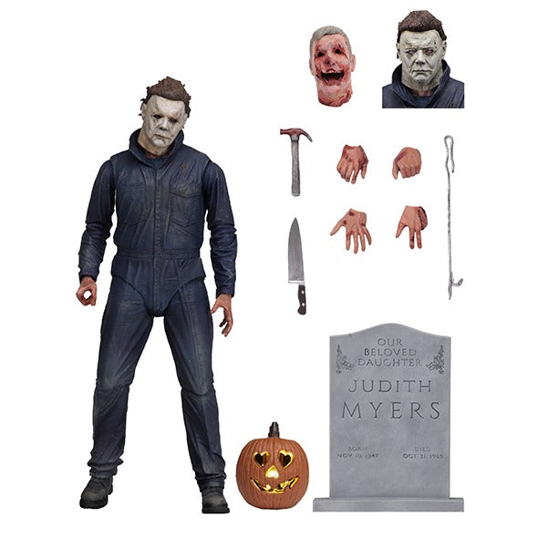 NECA Halloween 2018 Ultimate Michael Myers 7" Scale Action Figure with accessories