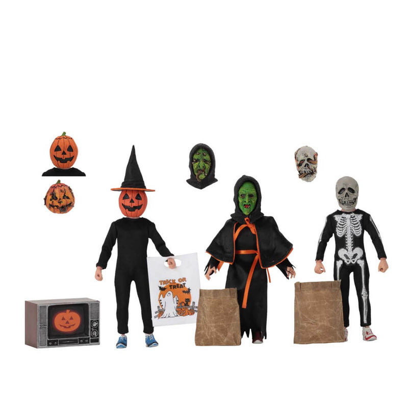 NECA Halloween 3: Season of the Witch 6 Inch Scale Clothed Action Figure Set