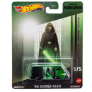 Hot Wheels Premium 2023 Star Wars, The Mandalorian Concept Art 1:64 Scale Diecast Cars, '66 Dodge A100, Luke Skywalker