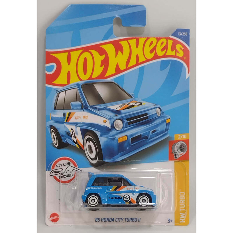 Hot Wheels 2022 HW Turbo Series Cars '85 Honda City Turbo 2/10 13/250