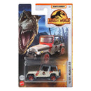 Matchbox 2022 Jurassic World Dominion 1:64 Die-Cast Vehicles Mix 5, '93 Jeep Wrangler