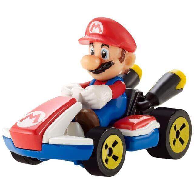 Mario Kart Hot Wheels Vehicle 2021 Adult Mario