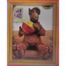 NECA Ultimate Alf (Alien Life Form) 7″ Scale Action Figure, inside flap artwork (Alf holding bowl of popcorn).