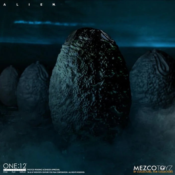 Mezco Toyz Alien Xenomorph One:12 Collective 7 Inch Action Figure Alien egg