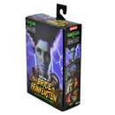 NECA Teenage Mutant Ninja Turtles X Universal Monsters Ultimate April as The Bride of Frankenstein 7” Scale Action Figure, packaging right side