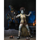 NECA Teenage Mutant Ninja Turtles X Universal Monsters Ultimate April as The Bride of Frankenstein 7” Scale Action Figure, with rat accessories