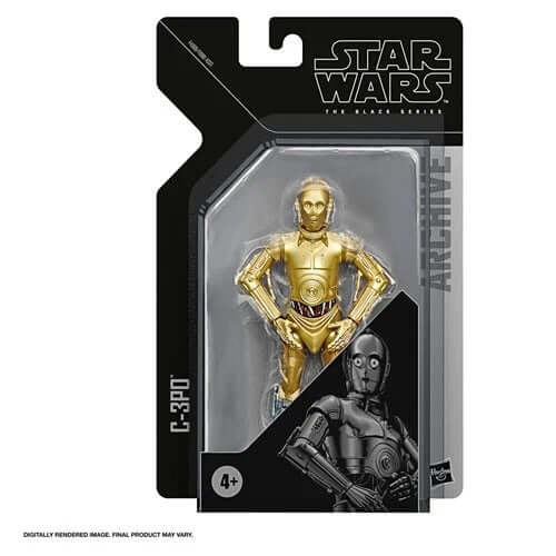 Hasbro Star Wars The Black Series Archive Action Figures Wave 4, C-3PO in package