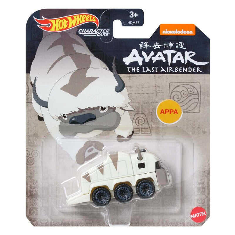Hot Wheels 2022 Character Cars Mix 4 1:64 Scale Vehicles, Appa