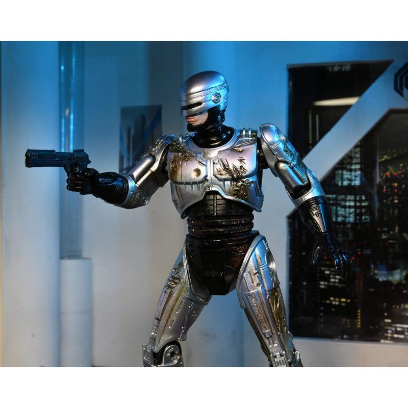 NECA Ultimate Battle-Damaged RoboCop 7 Inch Scale Action Figure