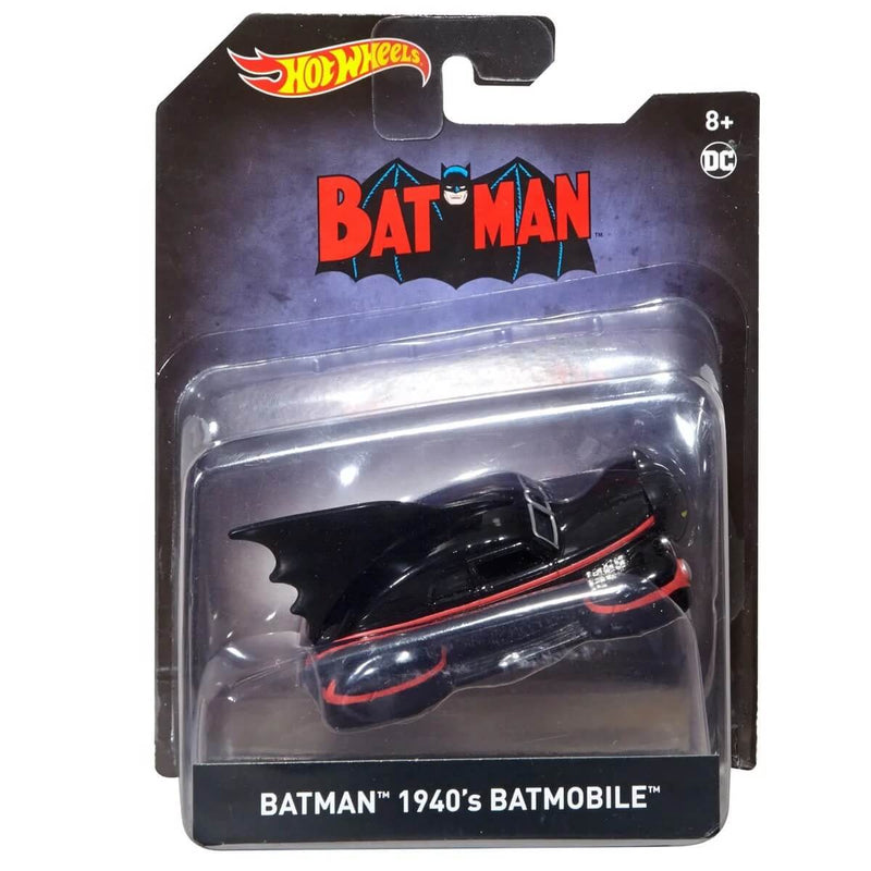 Mattel Hot Wheels Batman 1:50 Scale Vehicles 2022 Batman 1940's Batmobile