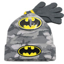 Bioworld DC Batman Boys Youth Beanie and Mitt 2 Piece Set