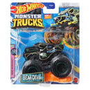 Hot Wheels 2023 1:64 Scale Die-Cast Monster Trucks (Mix 7), Bear Devil