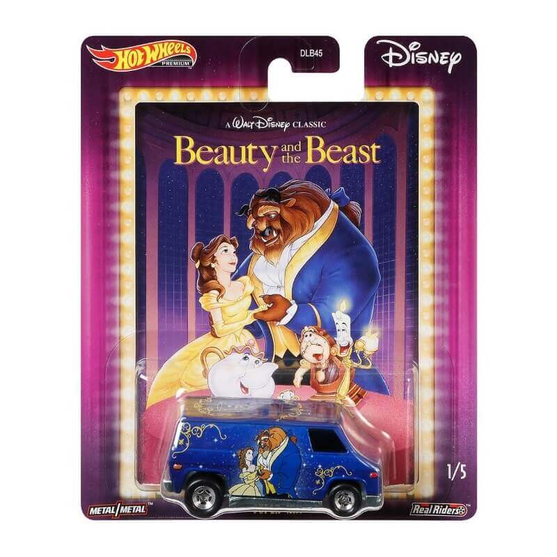 Hot Wheels 2020 Disney Classic Cars Beauty and the Beast Super Van 1/5