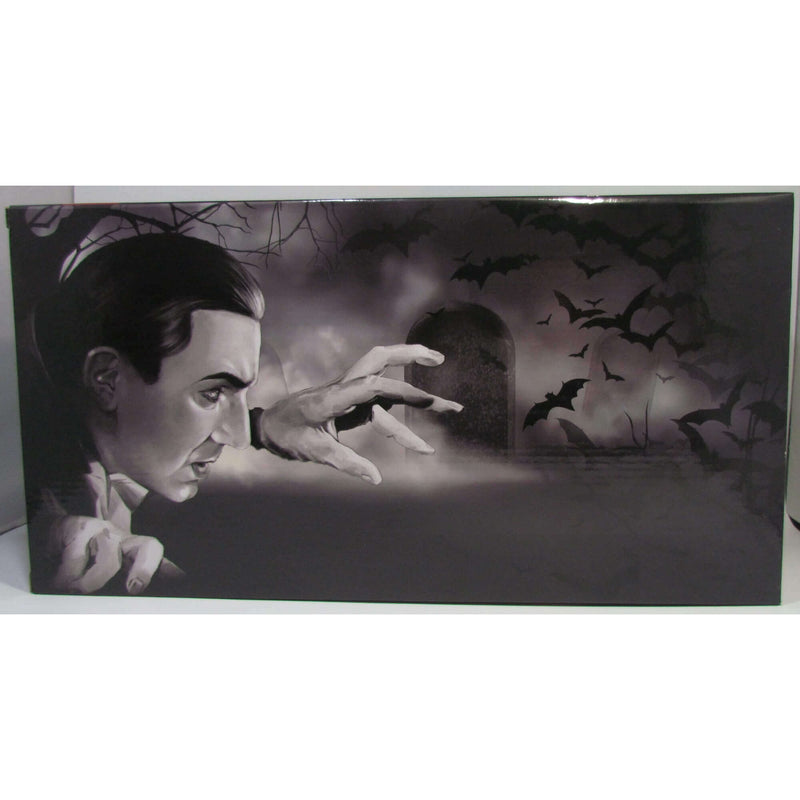 Infinite Statue X Kaustic Plastik Bela Lugosi as Dracula Deluxe Limited Ed. 1/6 Scale 12" Action Figure Set IK-2102D, Coffin Package front