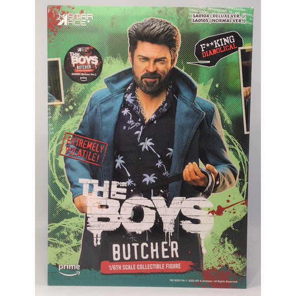 Star Ace The Boys Billy Butcher Deluxe Version 1/6 Scale 12 Inch Collectible Action Figure 