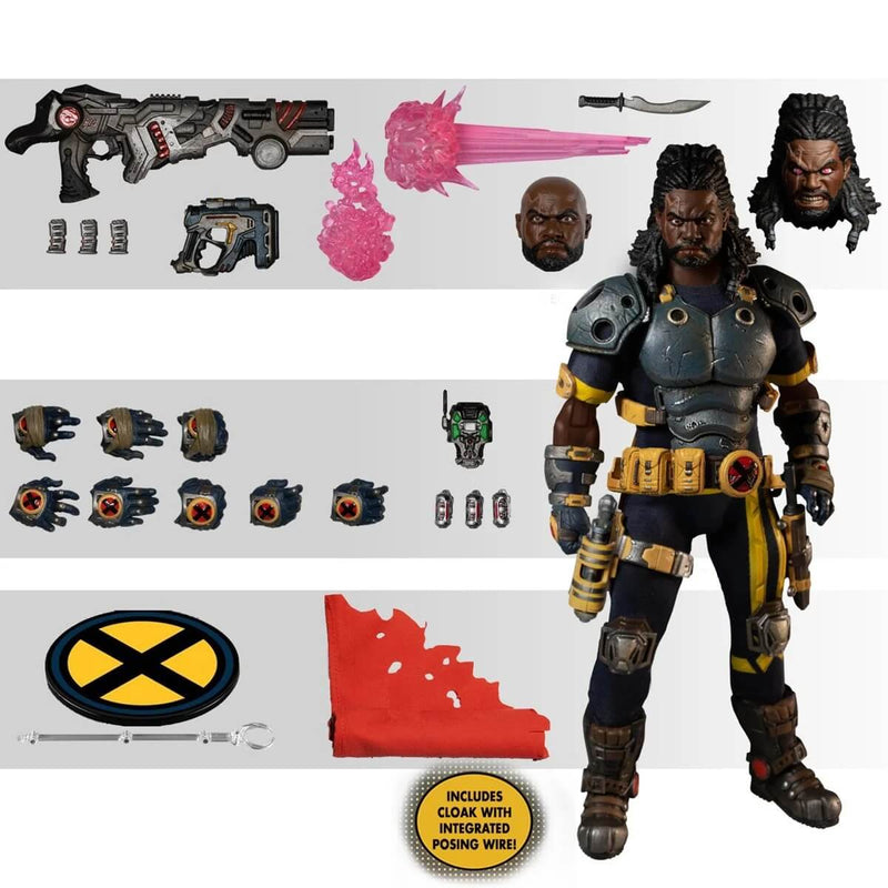 Mezco Toyz X-Men Bishop One:12 Collective 6 1/2 Inch Action Figure with accessories