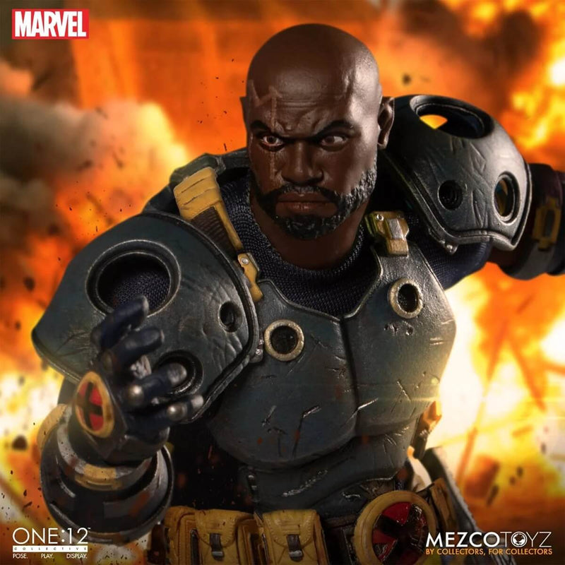 Mezco Toyz X-Men Bishop One:12 Collective 6 1/2 Inch Action Figure, bald