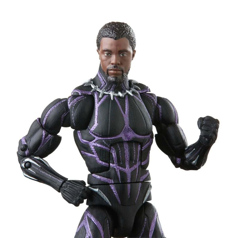 Hasbro Black Panther Marvel Legends Legacy Collection 6-Inch Action Figures, Black Panther Front