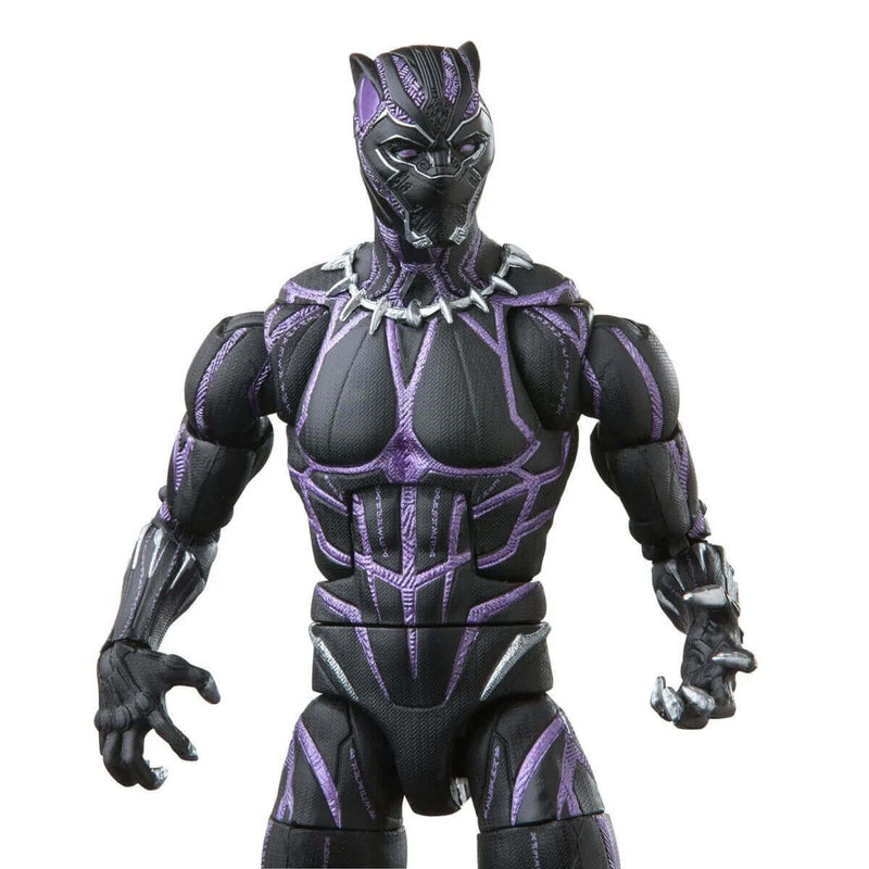 Hasbro Black Panther Marvel Legends Legacy Collection 6-Inch Action Figures, Black Panther with Mask on
