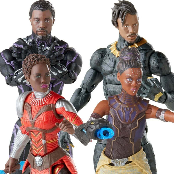 Hasbro Black Panther Marvel Legends Legacy Collection 6-Inch Action Figures, Full set