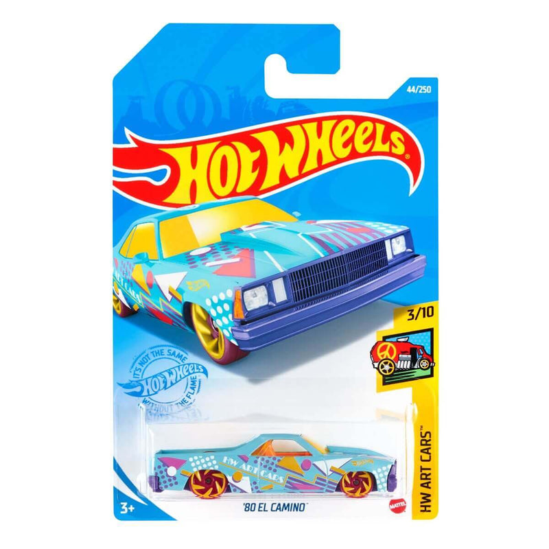 Hot Wheels 2021 HW Art Cars El Camino (Baby Blue) 3/10 44/250
