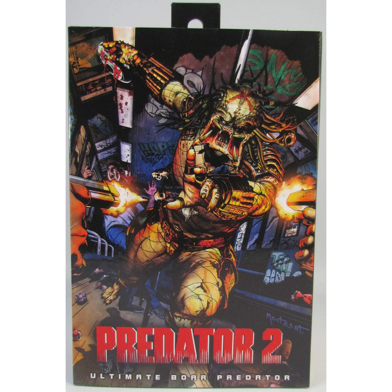 NECA Predator 2 Ultimate Boar Predator (30th Ann.) 7″ Scale Action Figure, Package front