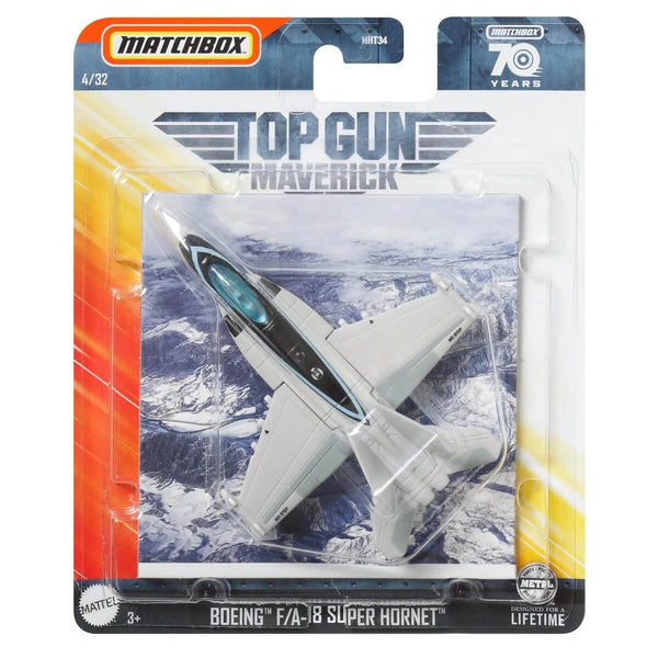 Matchbox 2023 Sky Busters (Mix 1) 1:64 Scale Die-Cast Vehicles, Boeing F/A-18 Super Hornet