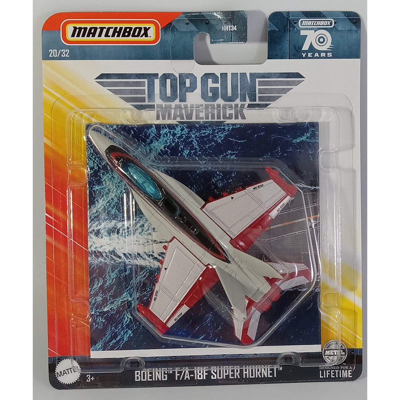 Matchbox 2023 Sky Busters (Mix 2) 1:64 Scale Die-Cast Vehicles, Boeing F/A-18F Hornet 20/32