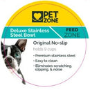Pet Zone Deluxe Stainless Steel Bowl