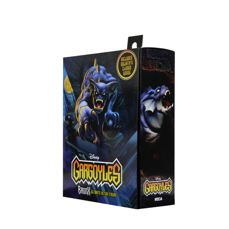 NECA Gargoyles Ultimate Bronx with Goliath Wings 7 Inch Scale Action Figure Package Picture