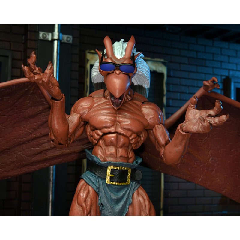 NECA Gargoyles Ultimate Brooklyn 7″ Scale Action Figure, with sunglasses on