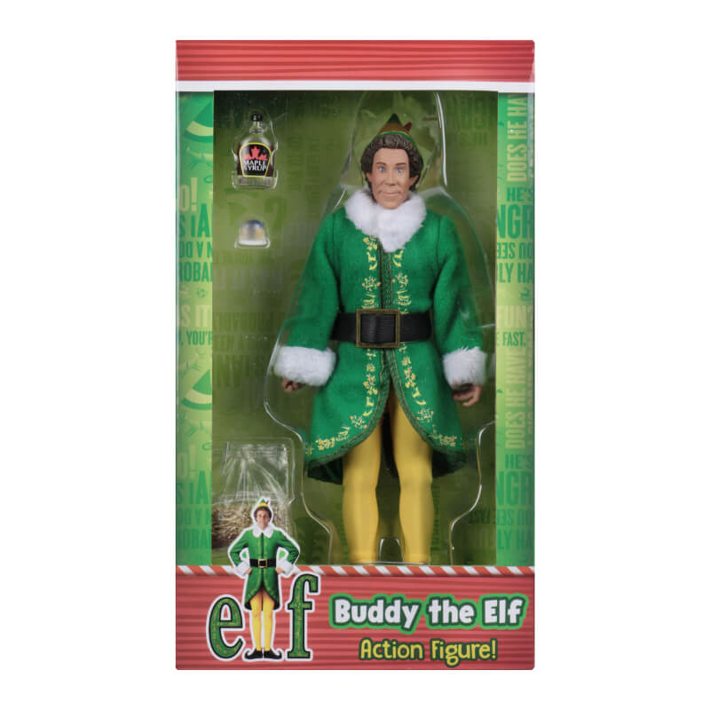 NECA Elf Buddy the Elf 8” Clothed Action Figure