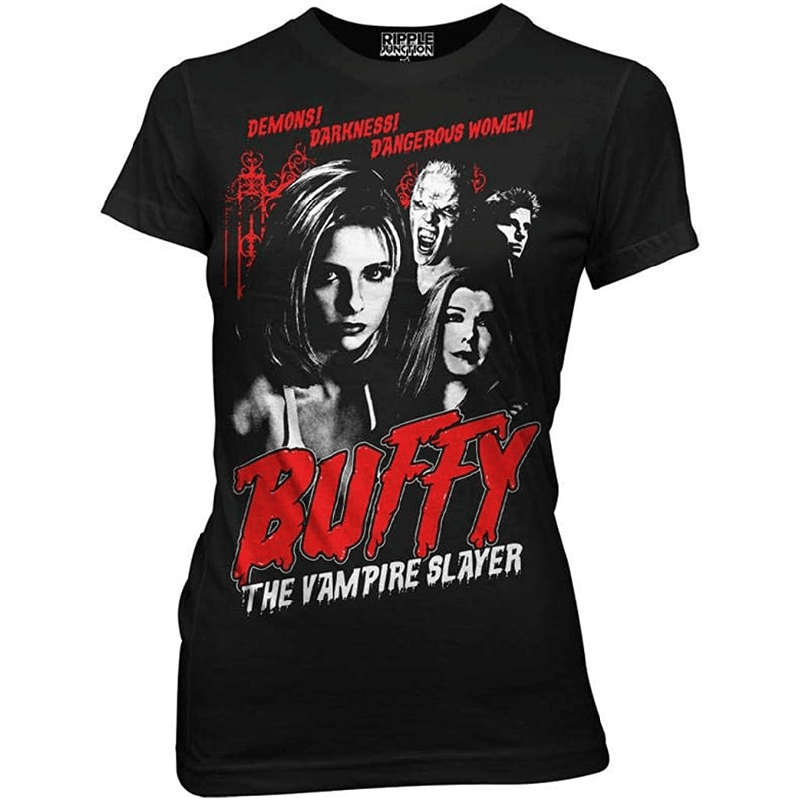 Buffy Demons, Darkness, Dangerous Women T-Shirt
